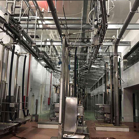 Matadouro para bovinos e ovinos na Mongólia 